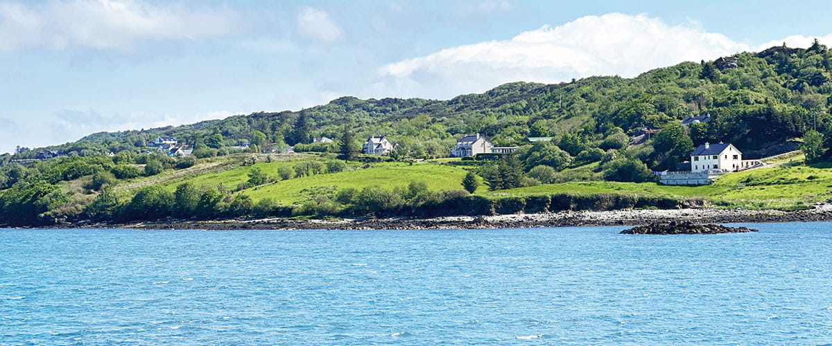 A view of the coastline in Killybegs, Ireland